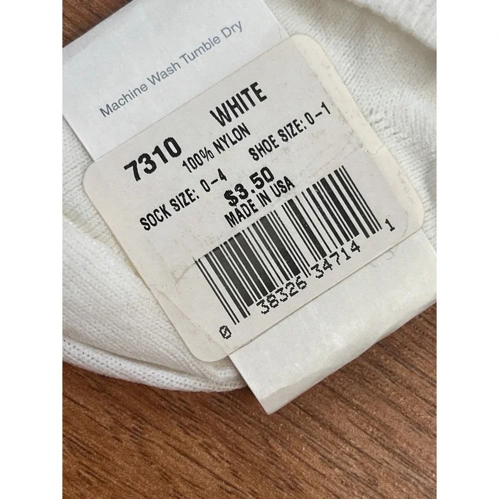 Strasburg Christening Newborn Infant White Socks Fits Shoe Size 0-1‎ NEW